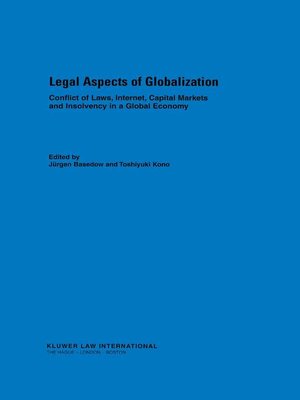 cover image of Legal Aspects of Globalisation